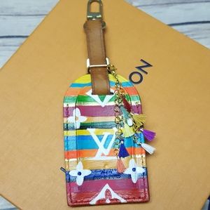 Louis Vuitton Luggage Tag Bag Charm